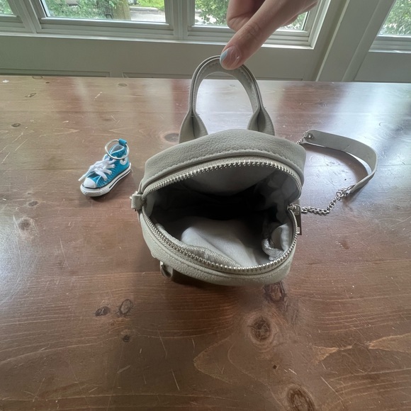 Grey small day purse - Picture 2 of 3